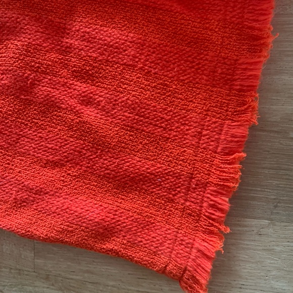 Trina Turk Orange Tweed Fringe Corbin Shorts w/pockets size 4 (great condition) - Picture 8 of 8